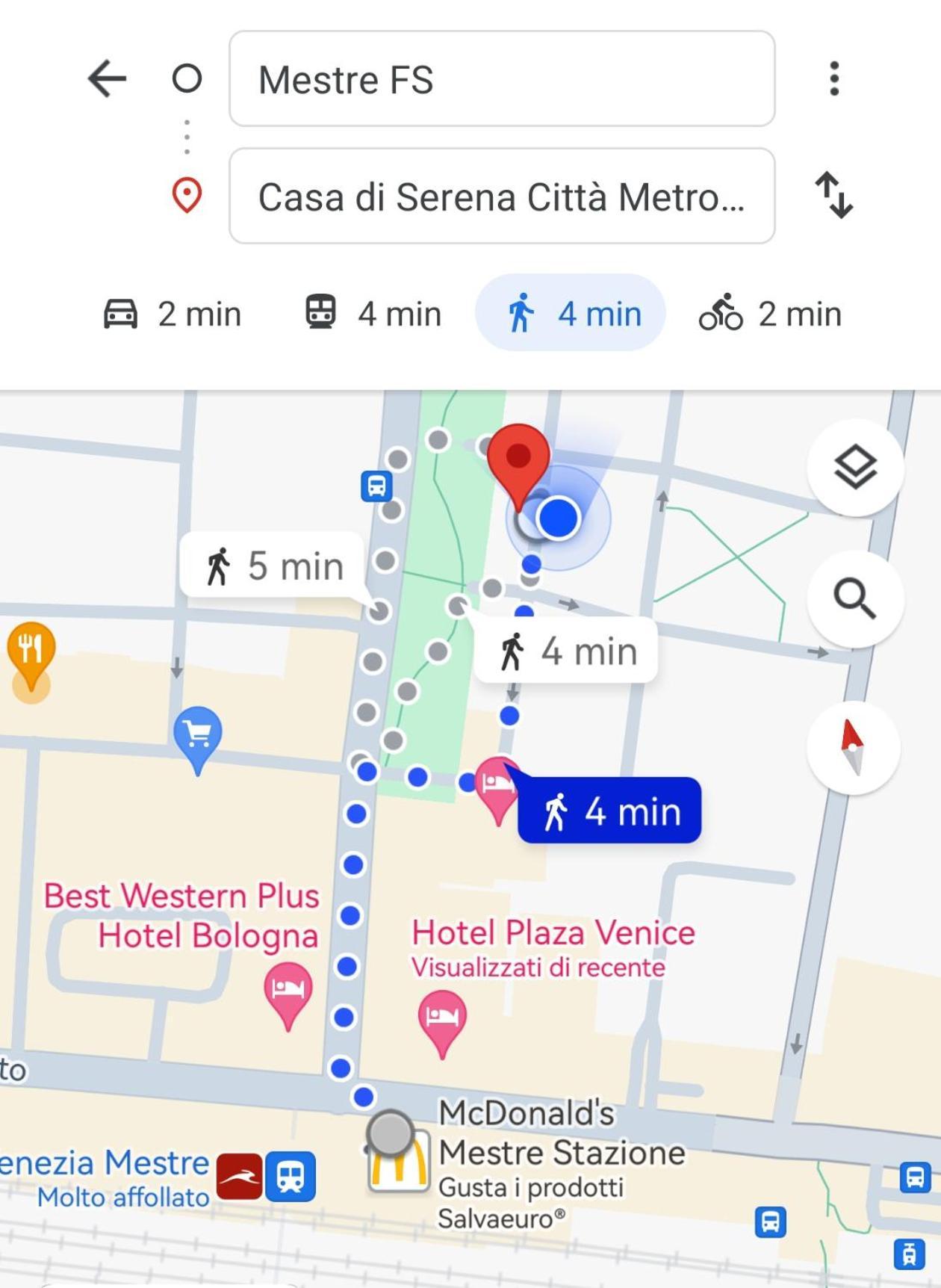 Casa Di Serena 梅斯特雷 外观 照片